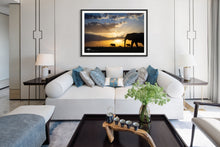 Load image into Gallery viewer, Elephants on the Horizon - Limited Edition Fine Art Print
