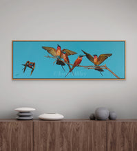 Load image into Gallery viewer, Carmine Bee Eaters - Original