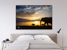 Load image into Gallery viewer, Elephants on the Horizon - Limited Edition Fine Art Print