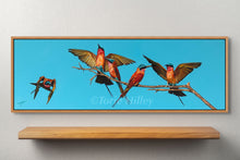 Load image into Gallery viewer, Carmine Bee Eaters - Limited Edition Reproduction Prints
