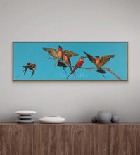 Load image into Gallery viewer, Carmine Bee Eaters - Original
