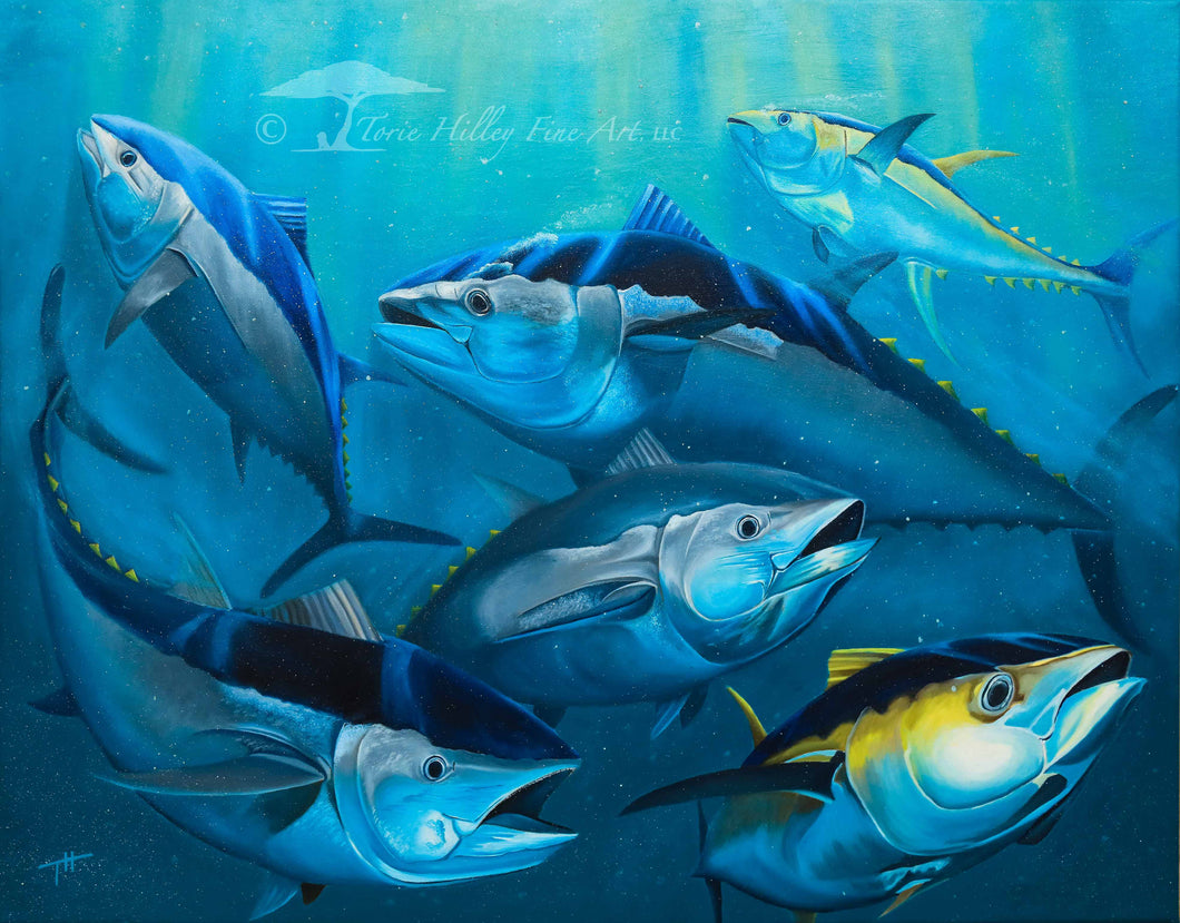 Feeding Frenzy - Limited Edition Reproduction Prints